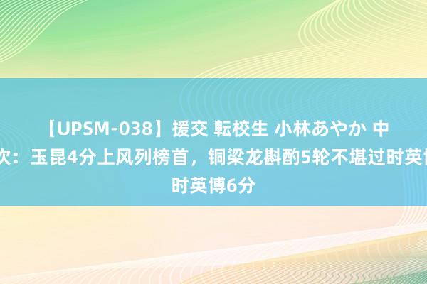 【UPSM-038】援交 転校生 小林あやか 中甲名次:玉昆4分上风列榜首,铜梁龙斟酌5轮不堪过时英博6分